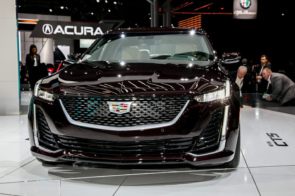 Which Cadillac has V8