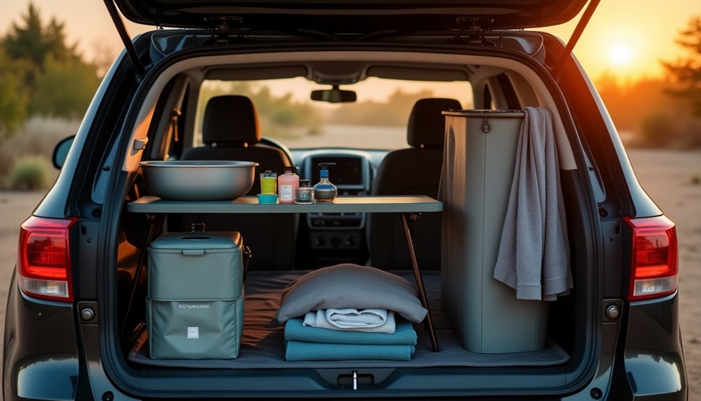 Compact Bathroom Solutions: Hygiene on the Road