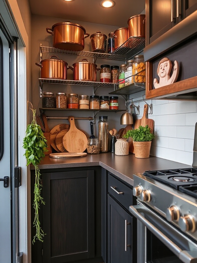 Hanging Utensil Storage Ideas