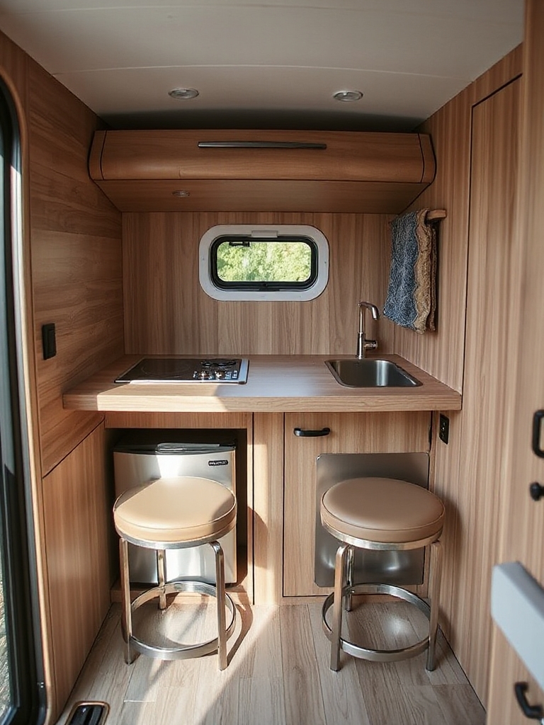 Outdoor Cooking Station Setup