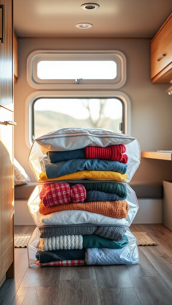 Vacuum Storage Bags for Seasonal Clothing