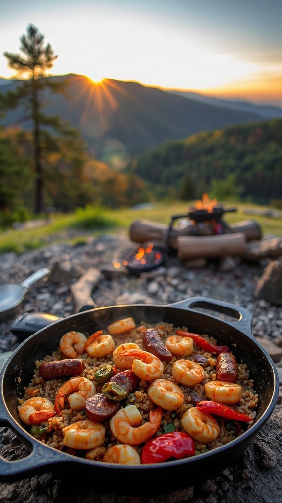 Big Meadows Campground Classic Jambalaya