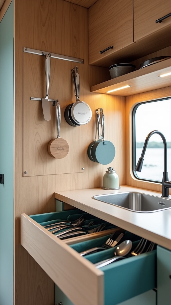Space-Saving Solutions for Kitchen Utensils