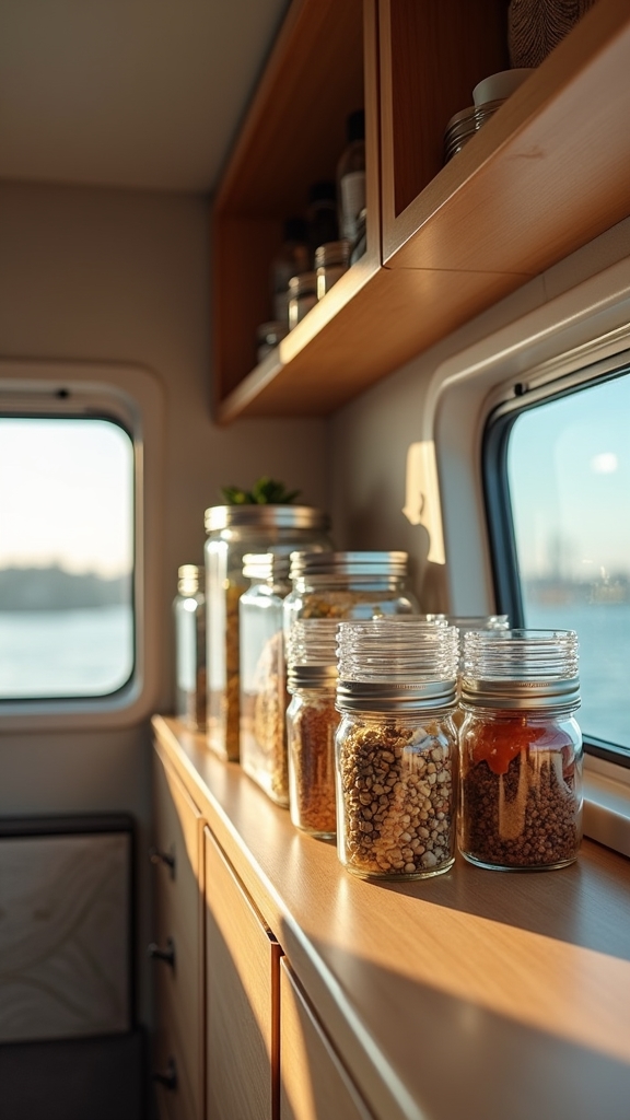 Pantry Organization With Sealed Containers