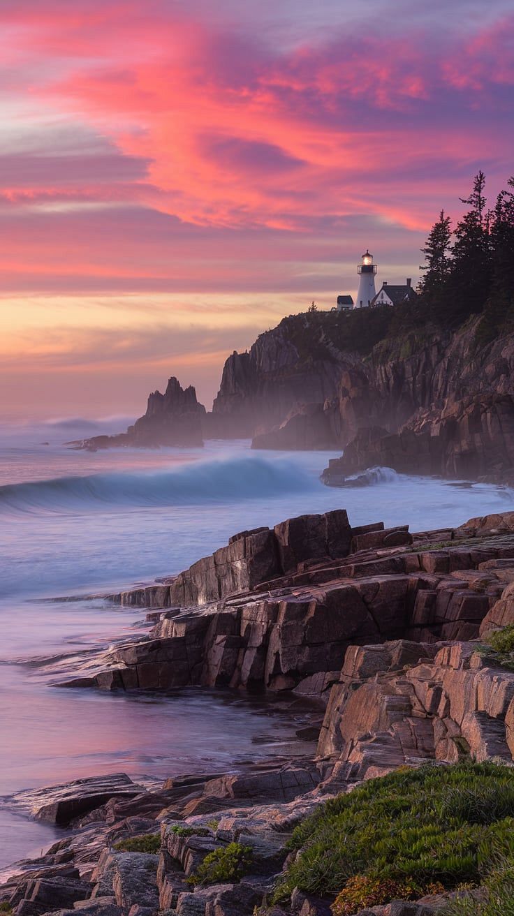 Acadia National Park – Rugged Coastlines and Stunning Sunrises