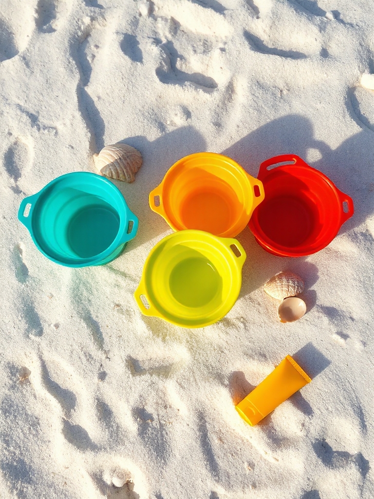 Collapsible Sand Buckets