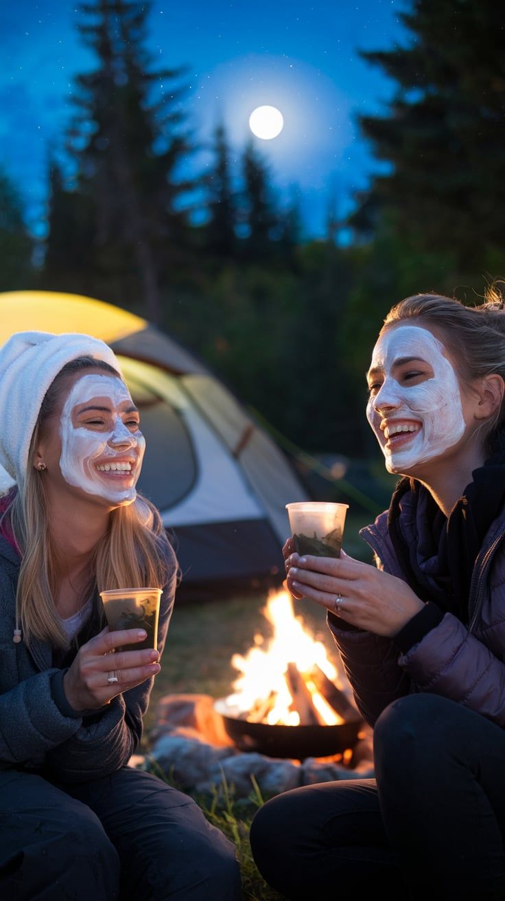 Camp-Friendly DIY Face Masks for a Relaxing Night Under the Stars