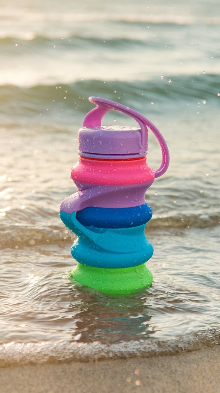 Collapsible Silicone Water Bottle Hydration Without the Bulk_result