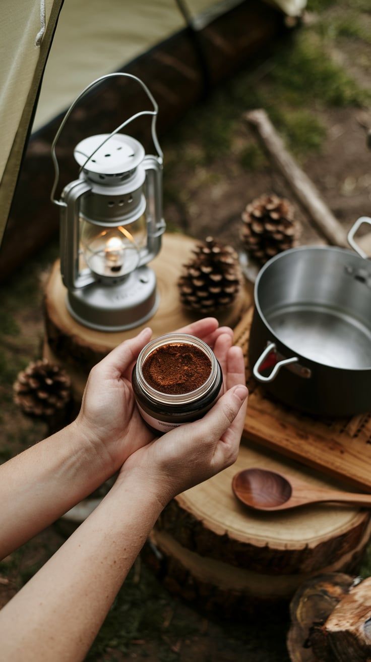 DIY Coffee Ground Exfoliator