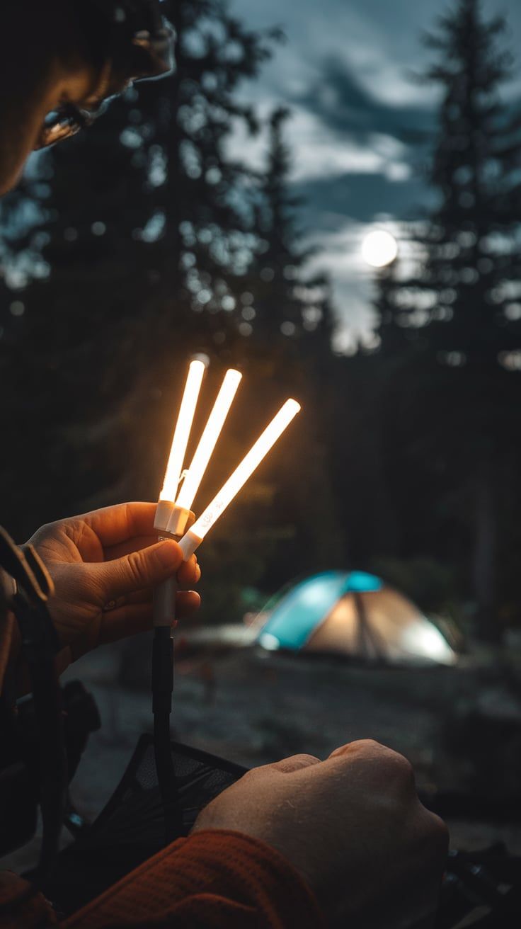 DIY Personal Alarm Using a Whistle & Glow Sticks