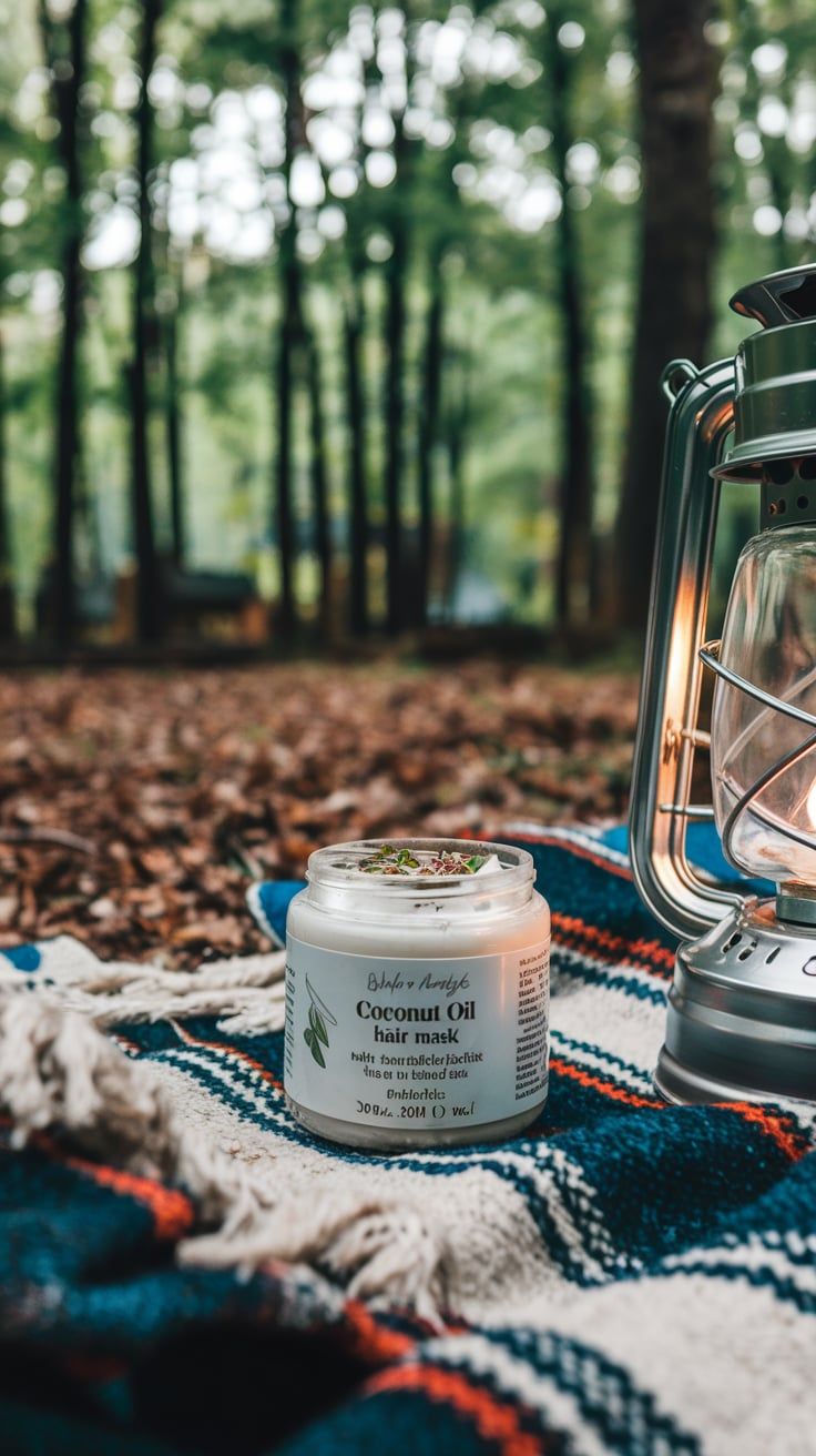 Easy Camping Hair Mask