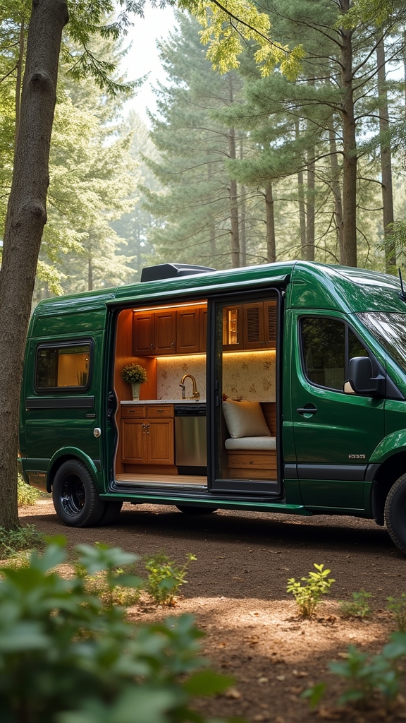 Luxury Slide-In Camper With Full Kitchen