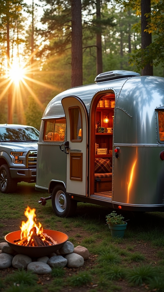 Vintage-Style Teardrop Trailer Alternative