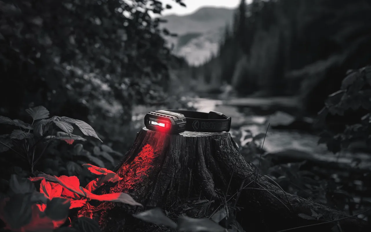 Multi-Functional Headlamp with Red Light Mode