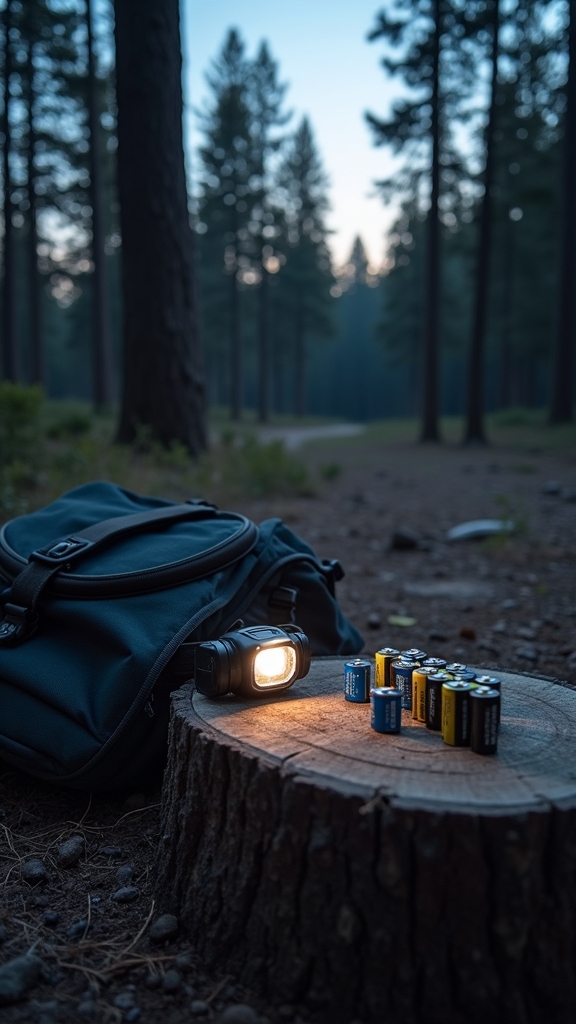 Backup Headlamp Batteries for Late-Night Emergencies