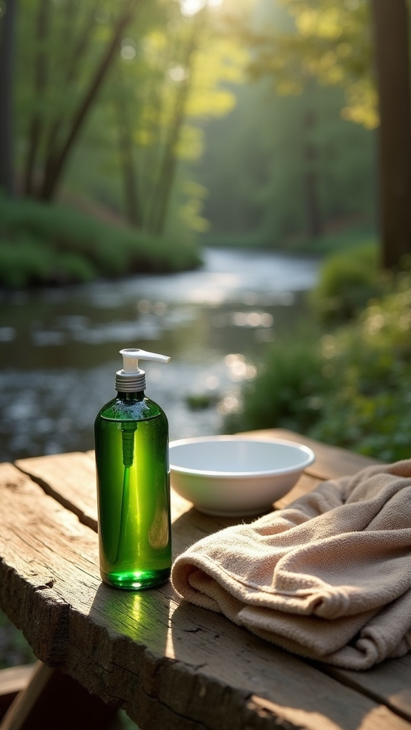 Biodegradable Soap for Leave-No-Trace Washing