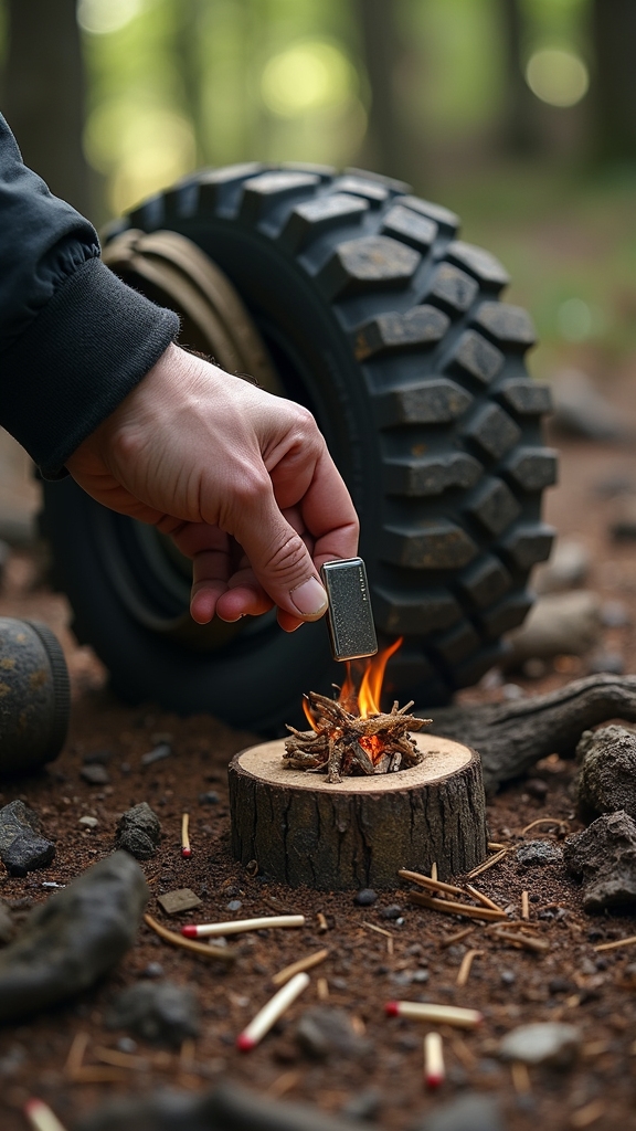 Fire Starters When Matches Get Wet