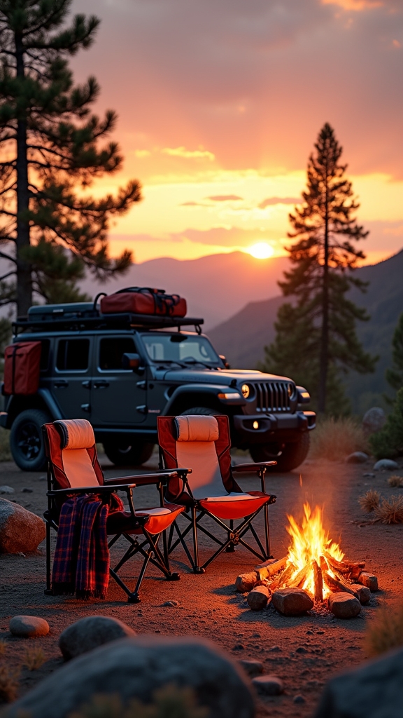 Camp Chairs for Actual Comfort Around the Fire