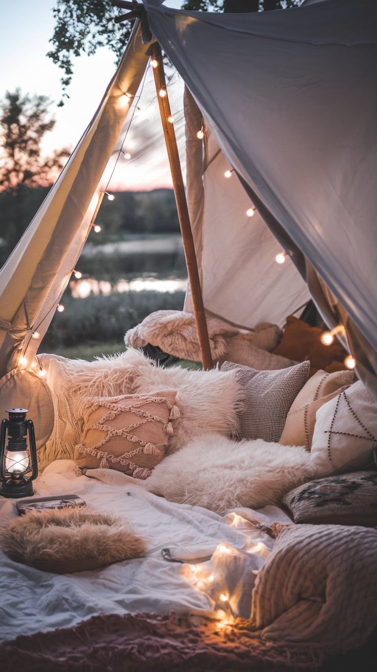 Sleeping Like a Queen: DIY Cozy Camping Beds
