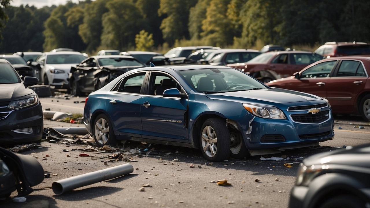 Chevrolet Malibu Crashed Accidented