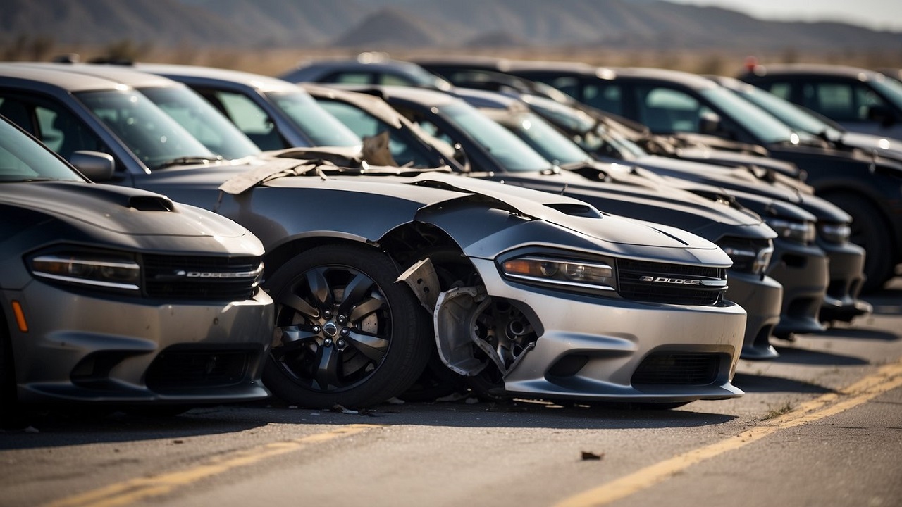 Dodge Charger Crashes Accidented