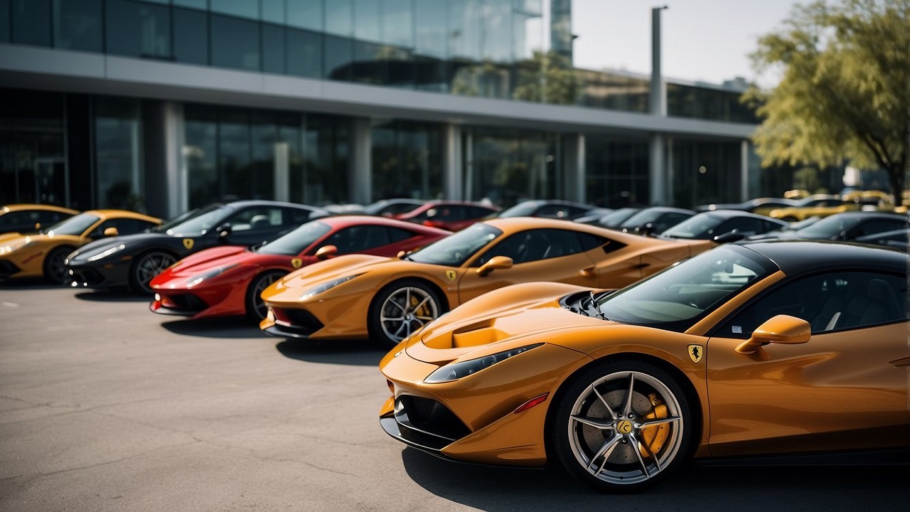Ferrari F8 Tributo Lineup