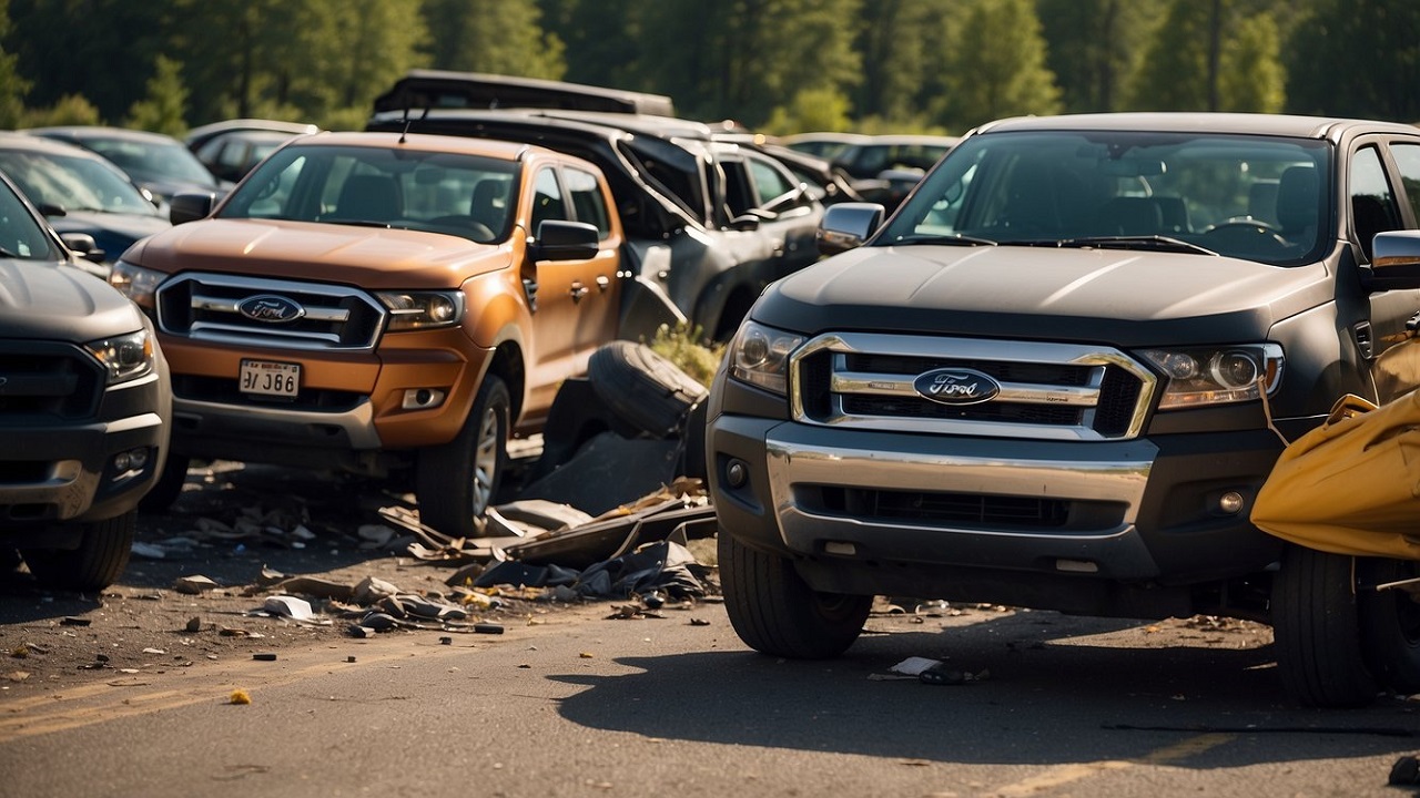 Ford Ranger Crash Accident