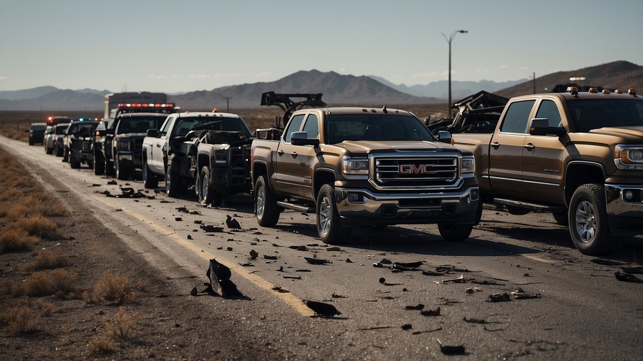 GMC Sierra Crash