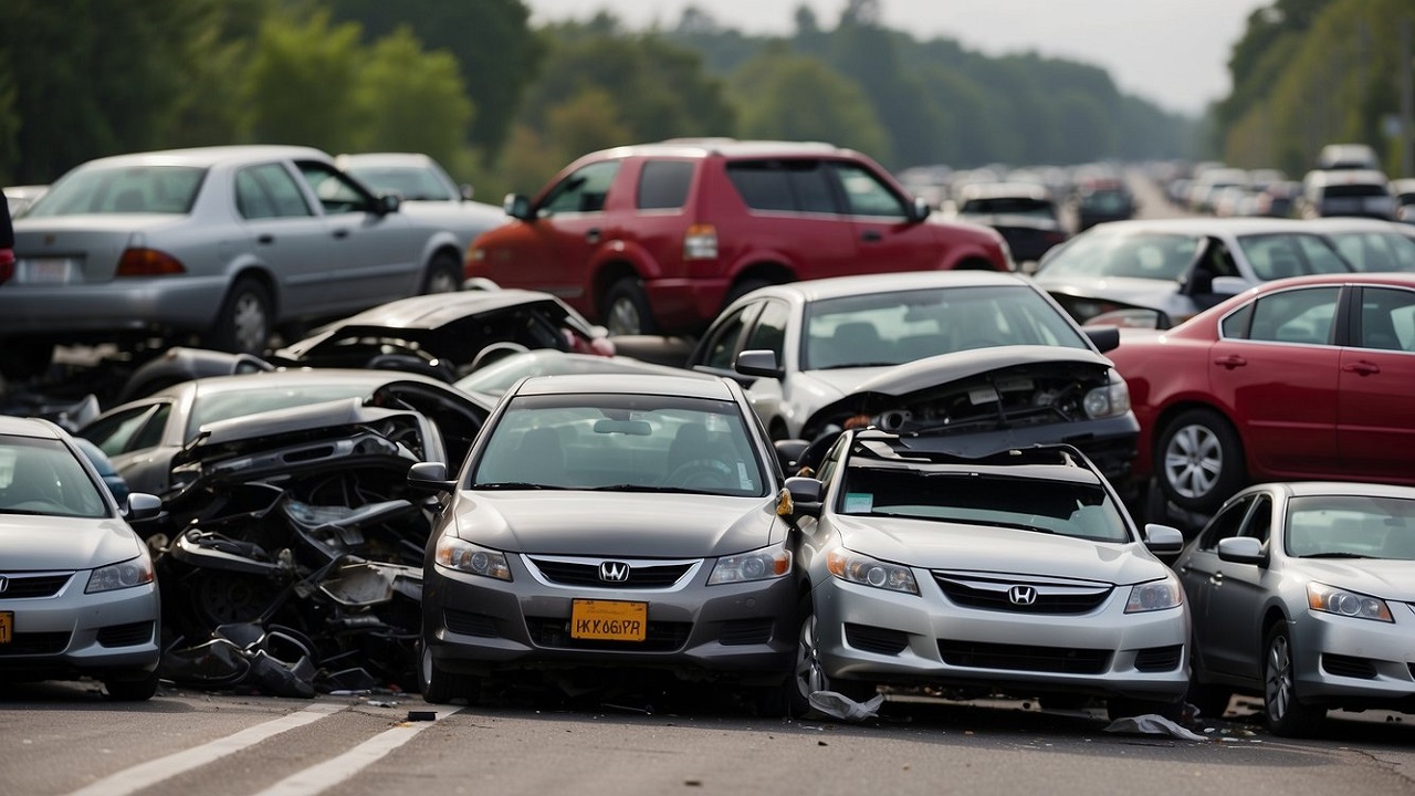 Honda Accord Crashed Accidented