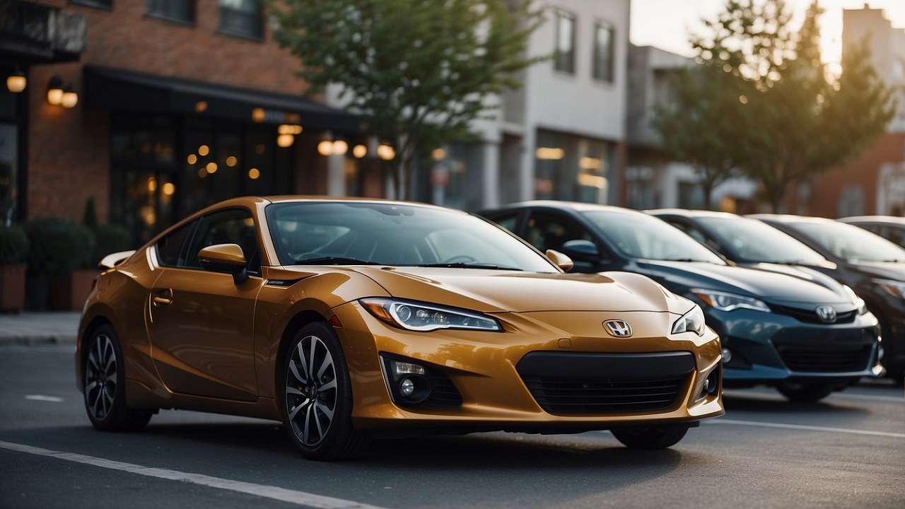 Honda and Toyota Compact Cars