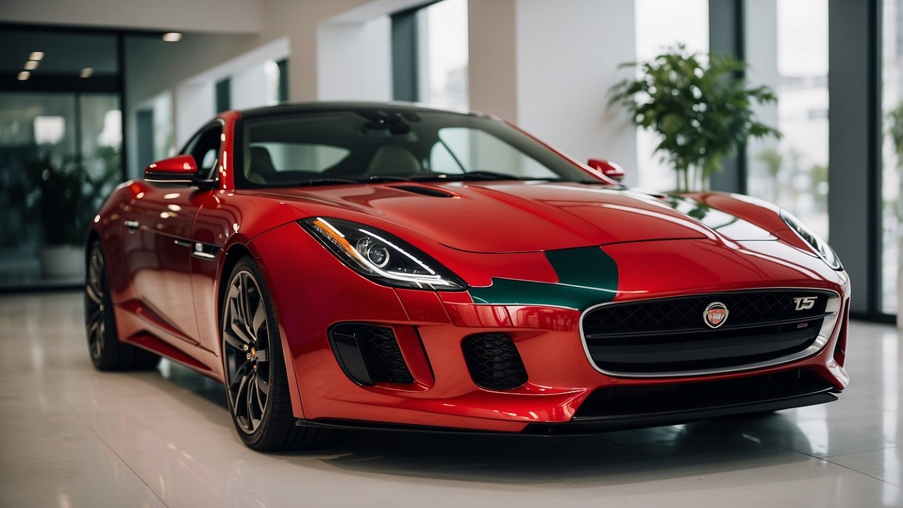 Jaguar F-Type Red