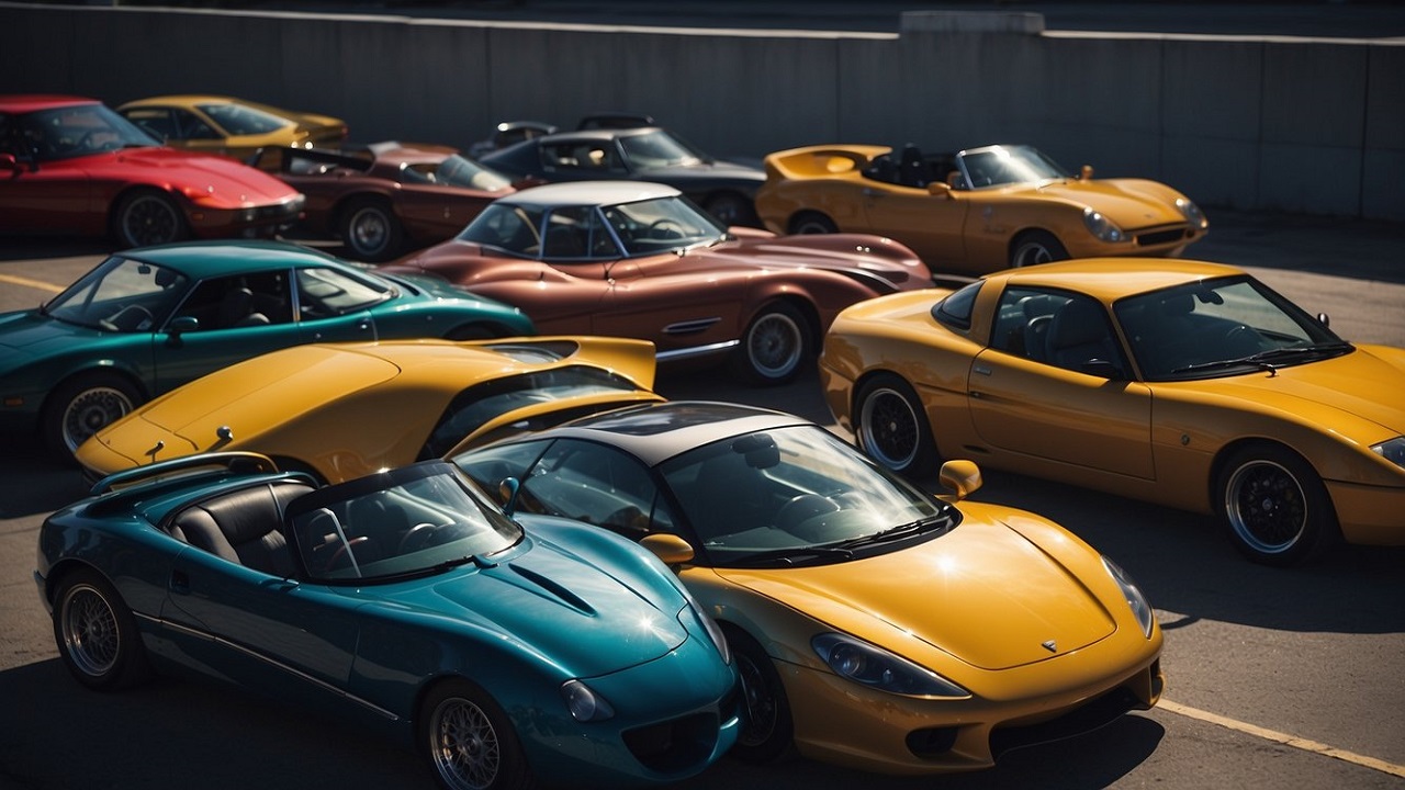 Sports Cars Old Models