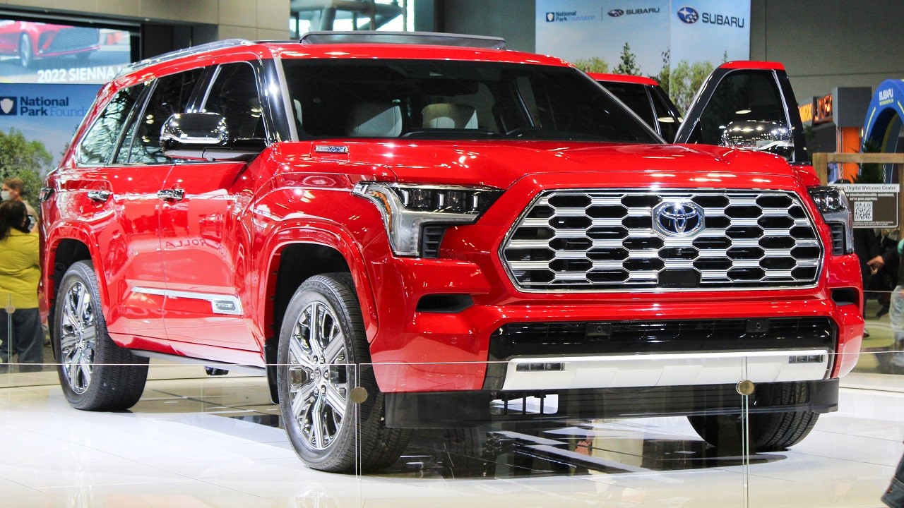 2023 Toyota Sequoia Capstone, Big Red