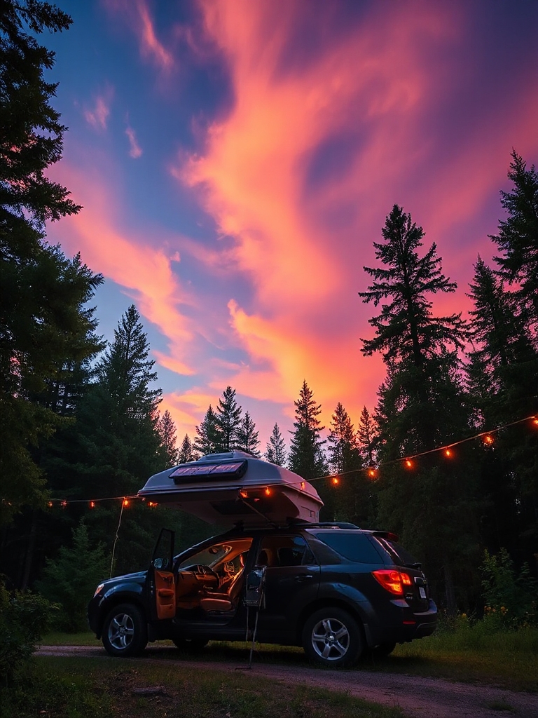 Power Station Integration, Off-Grid Electricity Solutions for Car Camping Outdoor