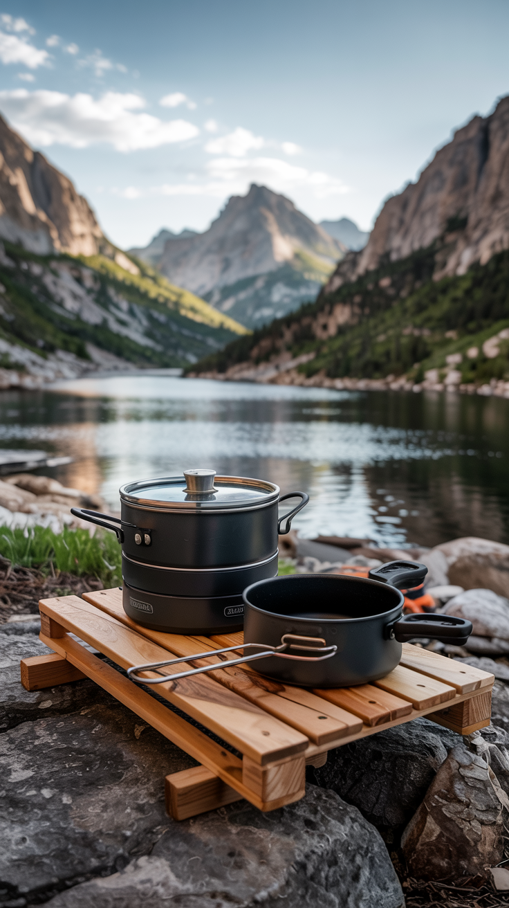 Collapsible, Space-Saving Cookware Set