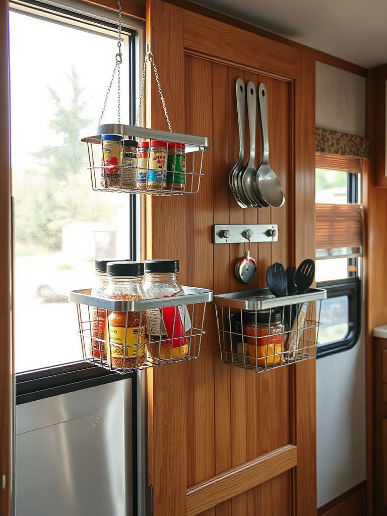 Implement Over-the-Door Baskets