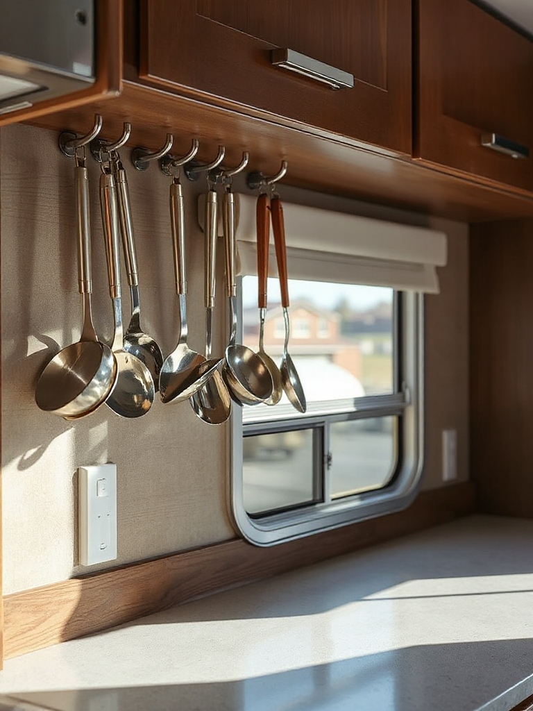 Hang Utensils for Space Saving