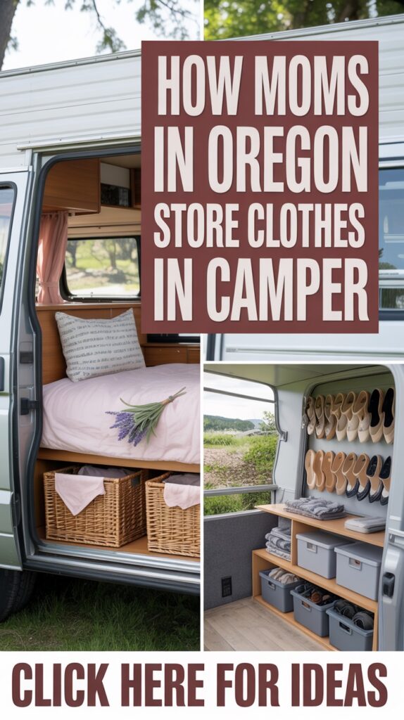 Clever Ways to Store Clothes in a Camper