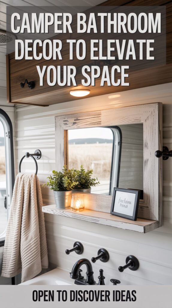 Elevate Your Space With Thoughtful Camper Bathroom Decor