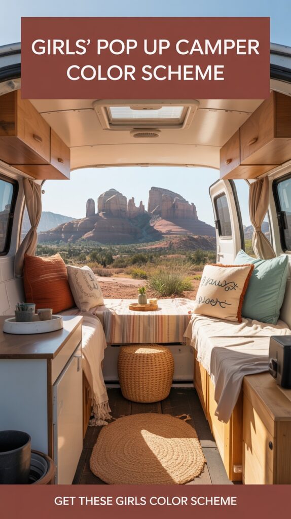 Play with Pop Up Camper Remodel Color Schemes That Reflect Sedona’s Landscape