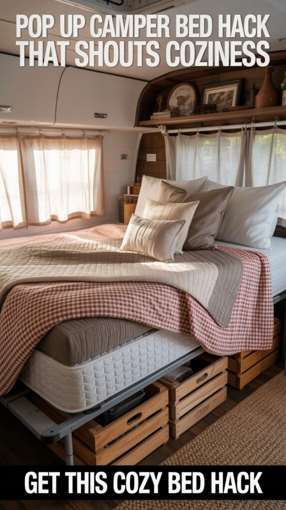 Pop Up Camper Bed Hacks That Actually Work