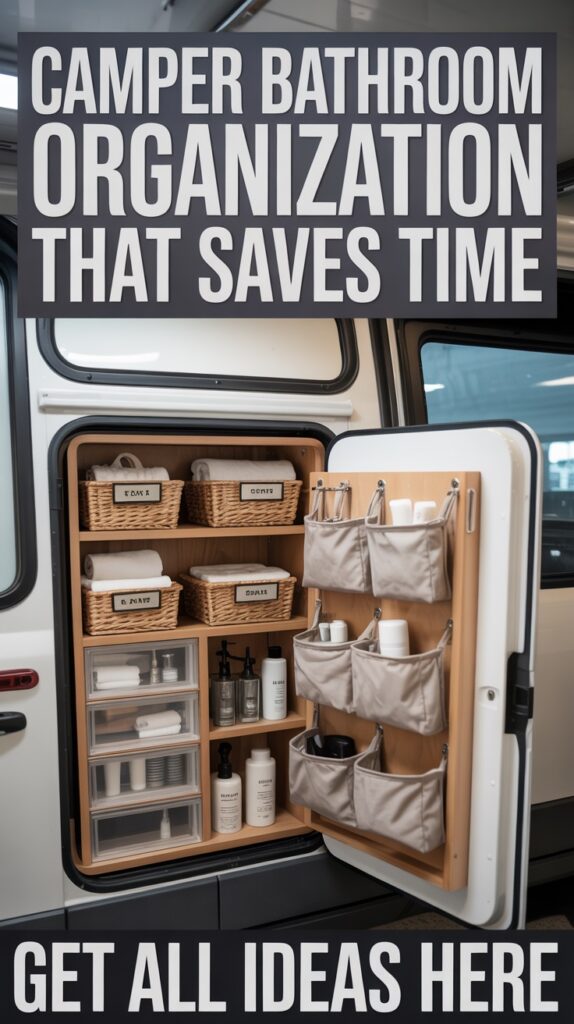 Practical Camper Bathroom Organization That Saves Time