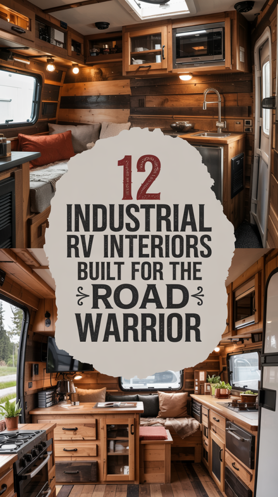 Industrial Camper Interiors Gaining Popularity With Male RVERS