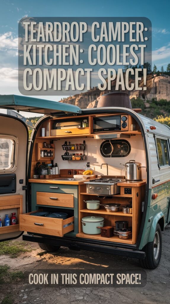 Teardrop Camper Kitchen Tips for Compact Cooking