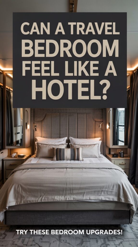 Travel Trailer Bedroom Remodel With Luxury Touches