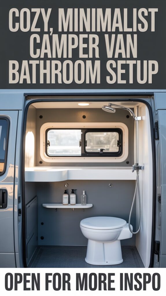 What to Know About a Camper Van Bathroom Setup
