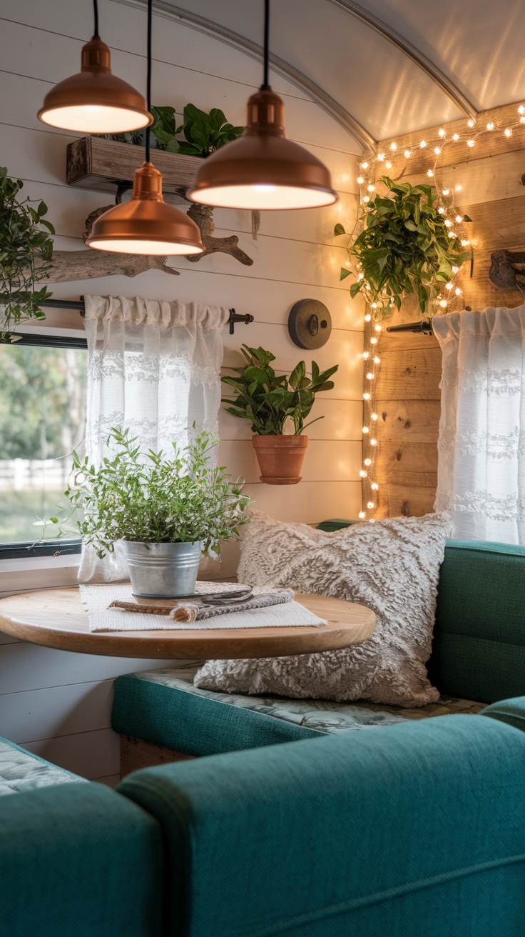 ambiance through layered lighting