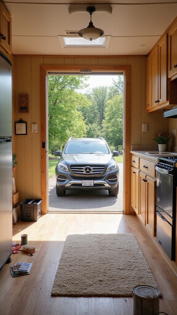 assessing travel trailer space