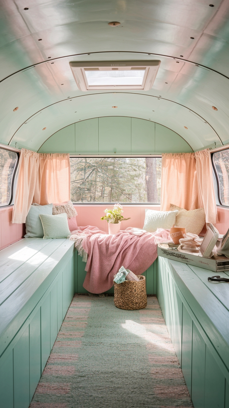 bright soft pastel colors