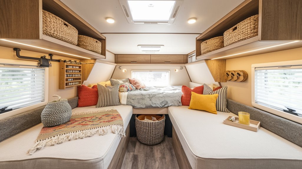 camper home storage solutions